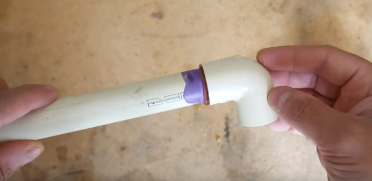 how to fit pvc pipes