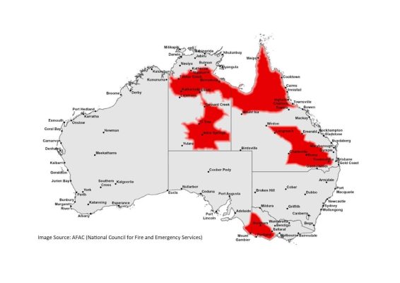 bushfire mapping